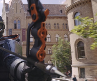 Une scène du film Black Widow