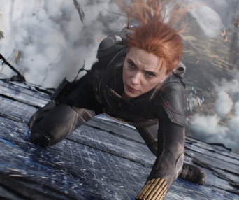 Une scène du film Black Widow
