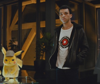 Une scène du film Pokémon Detective Pikachu