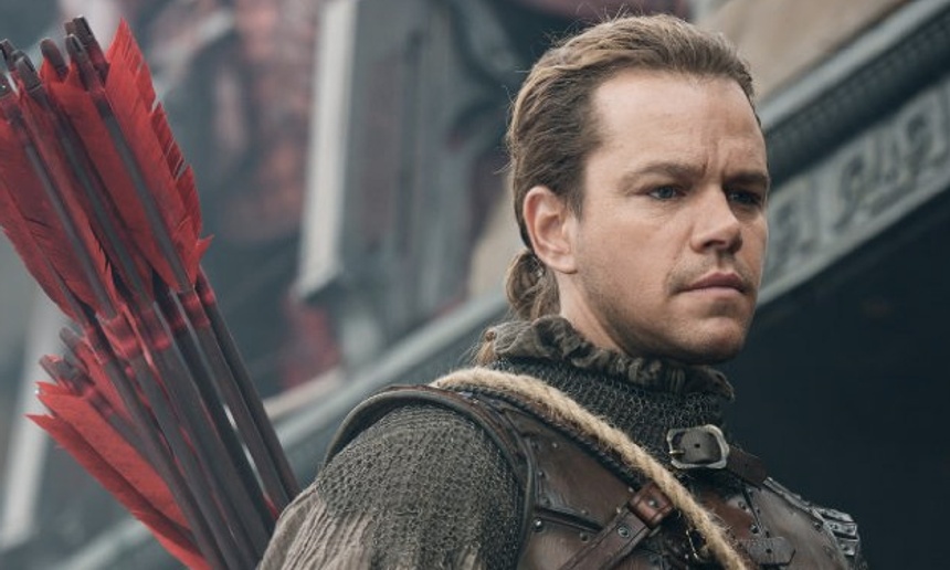 Box-office nord-américain : The Great Wall ne peut faire mieux que la 3e place