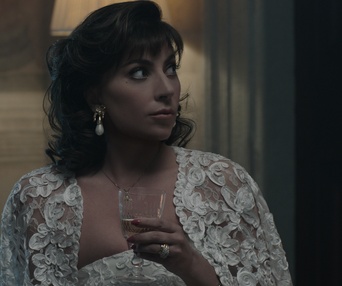 Une scène du film House of Gucci