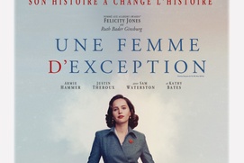 Affiche du film Une femme d'exception Affiche du film Une femme d'exception