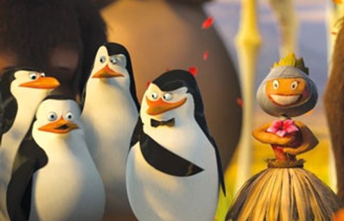 Une scène du film Madagascar