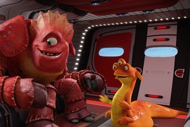 Une scène du film Escape from Planet Earth Une scène du film Escape from Planet Earth