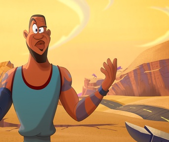 Une scène du film Space Jam: A New Legacy