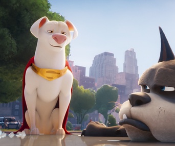 Une scène du film DC League of Super-Pets