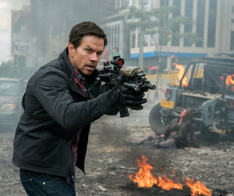 Une scène du film Mile 22