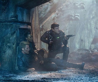 Une scène du film Star Trek Into Darkness