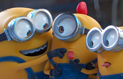 Une scène du film Minions: The Rise of Gru