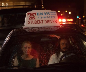 Une scène du film Learning to Drive
