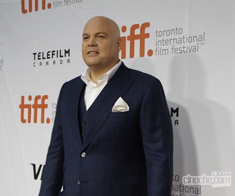 Sur le tapis rouge du film The Judge au TIFF