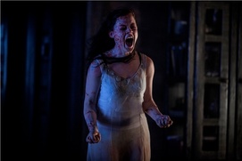 Une scène du film Evil Dead
