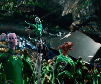 Une scène du film Green Lantern