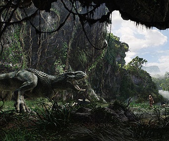Scène du film King Kong