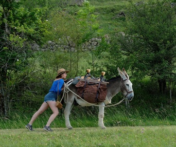 Une scène du film Antoinette dans les Cévennes