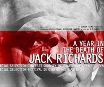 Affiche du film A Year in the Death of Jack Richards