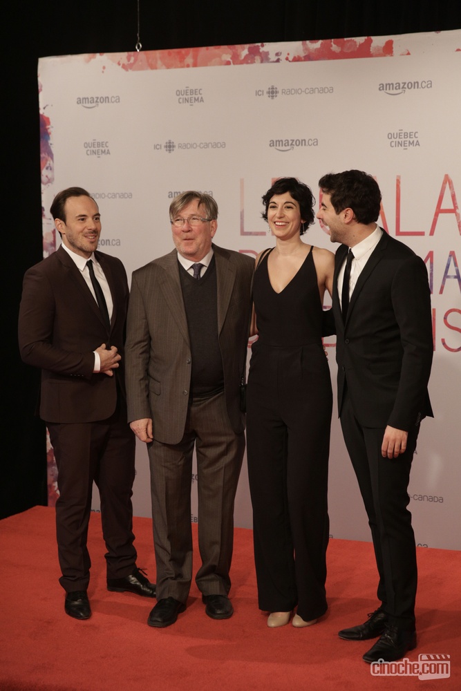 Sur le tapis rouge de Gala du cinéma Québécois
