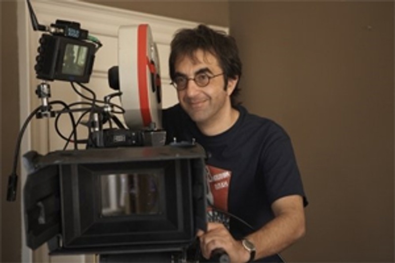 Atom Egoyan sur le plateau du film Adoration