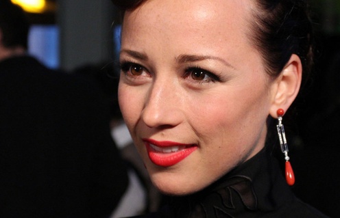 Karine Vanasse sur le tapis rouge des Jutra 2010