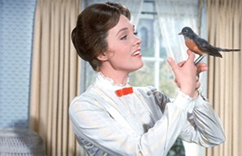 Une scène du film Mary Poppins