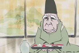 Une scène du film The Tale of Princess Kaguya