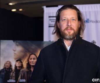 Sur le tapis rouge du film Frontières