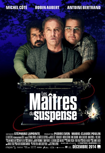 Affiche du film Les maîtres du suspense