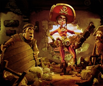 Une scène du film The Pirates! Band of Misfits