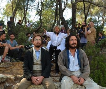Une scène du film Cézanne et moi