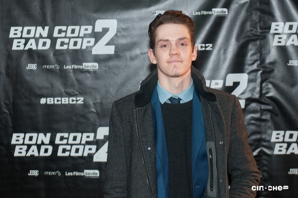 Sur le tapis rouge du film Bon Cop Bad Cop 2