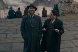 Une scène du film Fantastic Beasts: The Secrets of Dumbledore Une scène du film Fantastic Beasts: The Secrets of Dumbledore