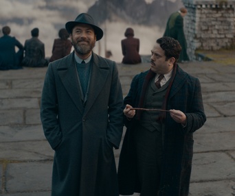 Une scène du film Fantastic Beasts: The Secrets of Dumbledore