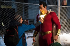 Une scène du film Shazam!