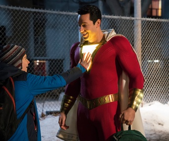 Une scène du film Shazam!