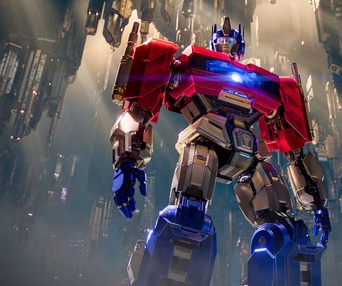 Une scène du film Transformers One