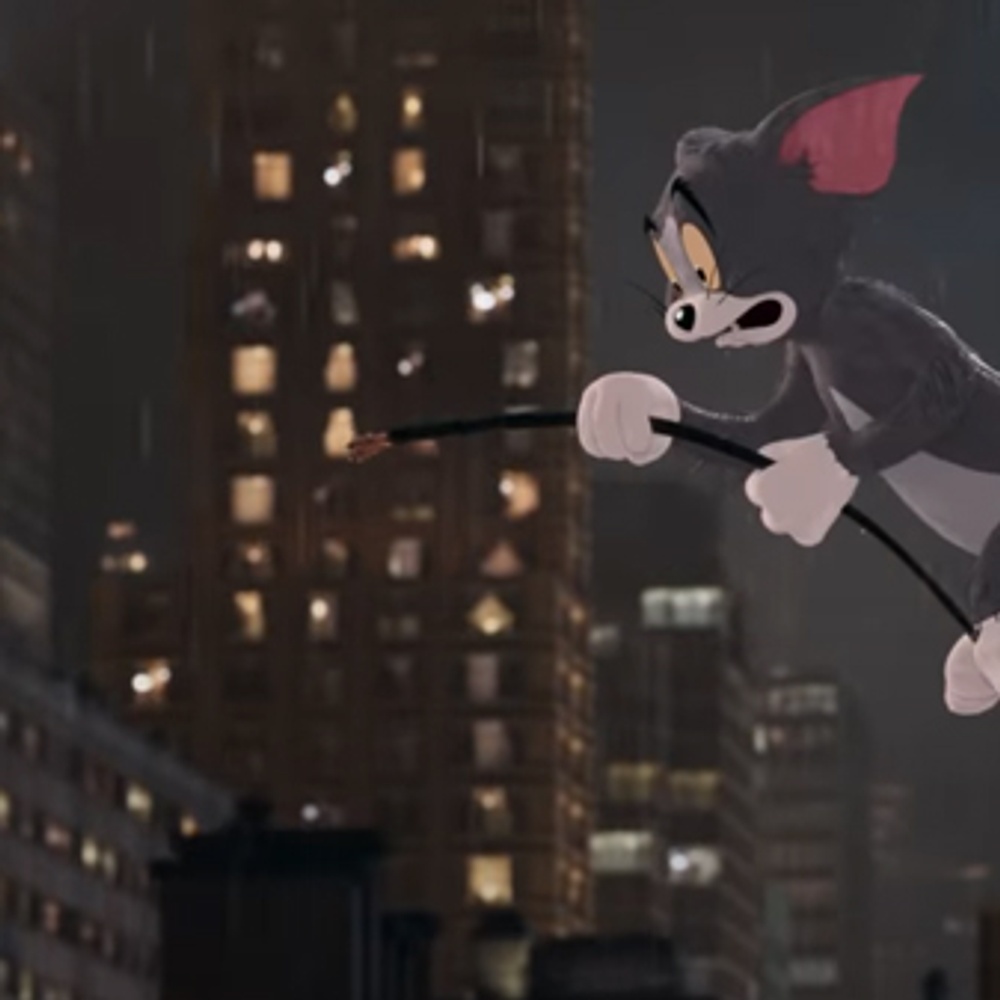 Une scène du film Tom and Jerry