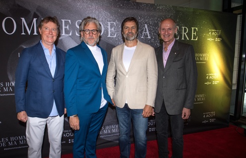 Tapis rouge du film Les hommes de ma mère