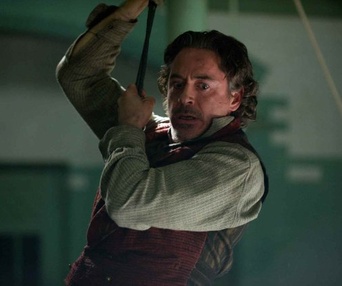 Une scène du film Sherlock Holmes: A Game of Shadows