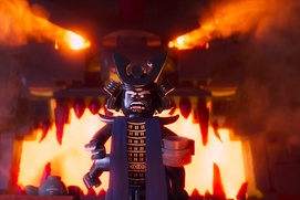 Une scène du film The LEGO Ninjago Movie