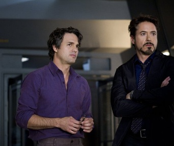 Une scène du film The Avengers