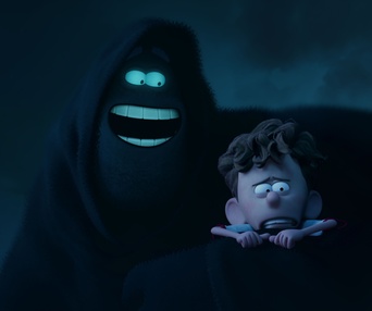 Une scène du film Orion and the Dark