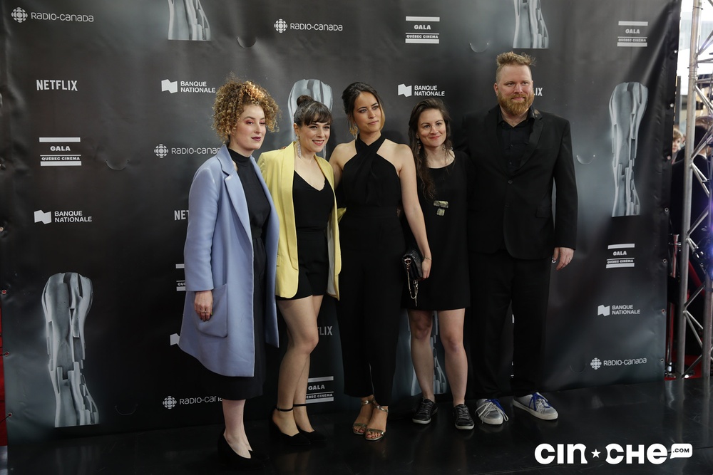 Sur le tapis rouge du Gala Québec Cinéma 2019