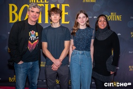 Tapis rouge du film Mlle Bottine