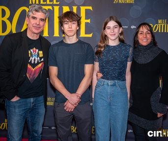 Tapis rouge du film Mlle Bottine