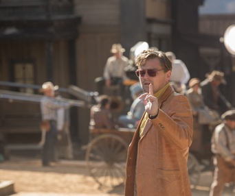 Une scène du film Once Upon a Time in Hollywood