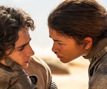 Une scène du film Dune: Part Two