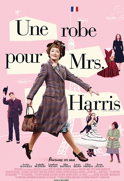 Affiche du film Une robe pour Mrs Harris