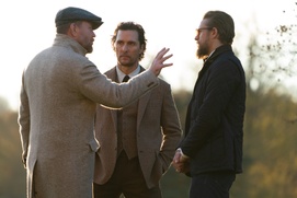 Une scène du film The Gentlemen