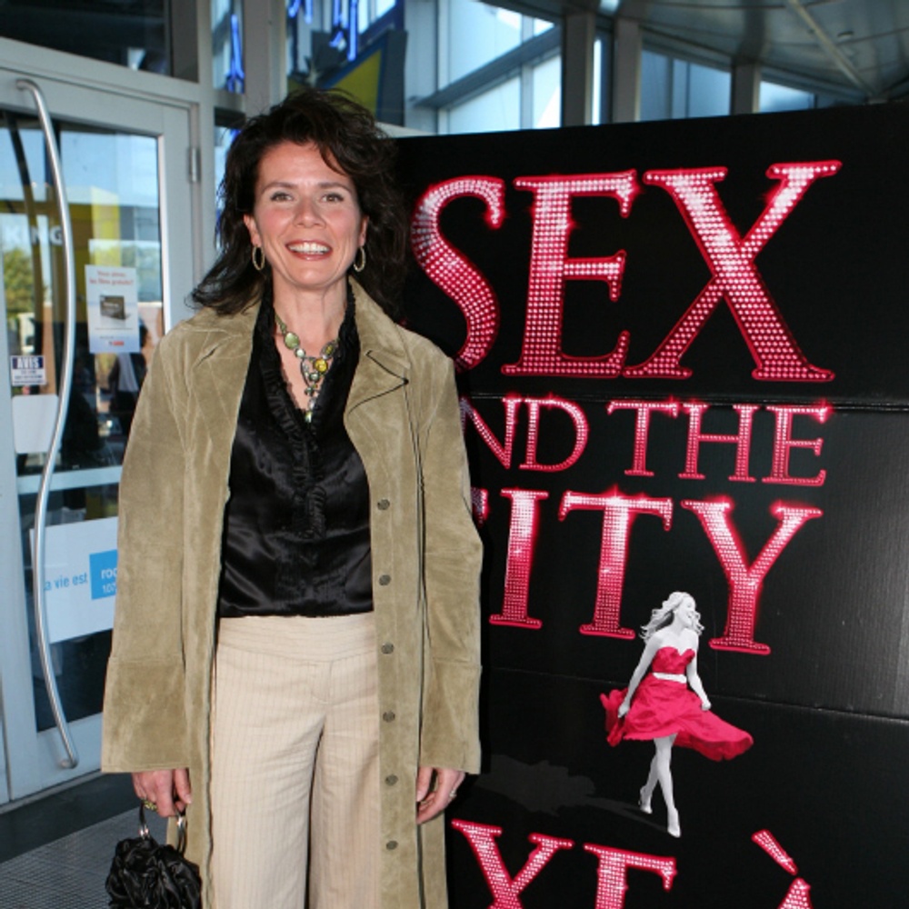 Marina Orsini sur le tapis rose de Sexe à New York
