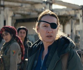 Une scène du film Les filles du soleil